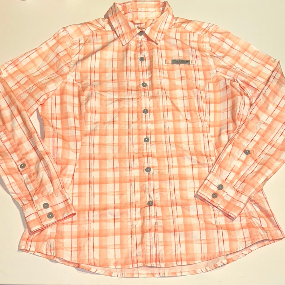 WOMENS FIELD & STREAM BUTTON UP LONG SLEEVE